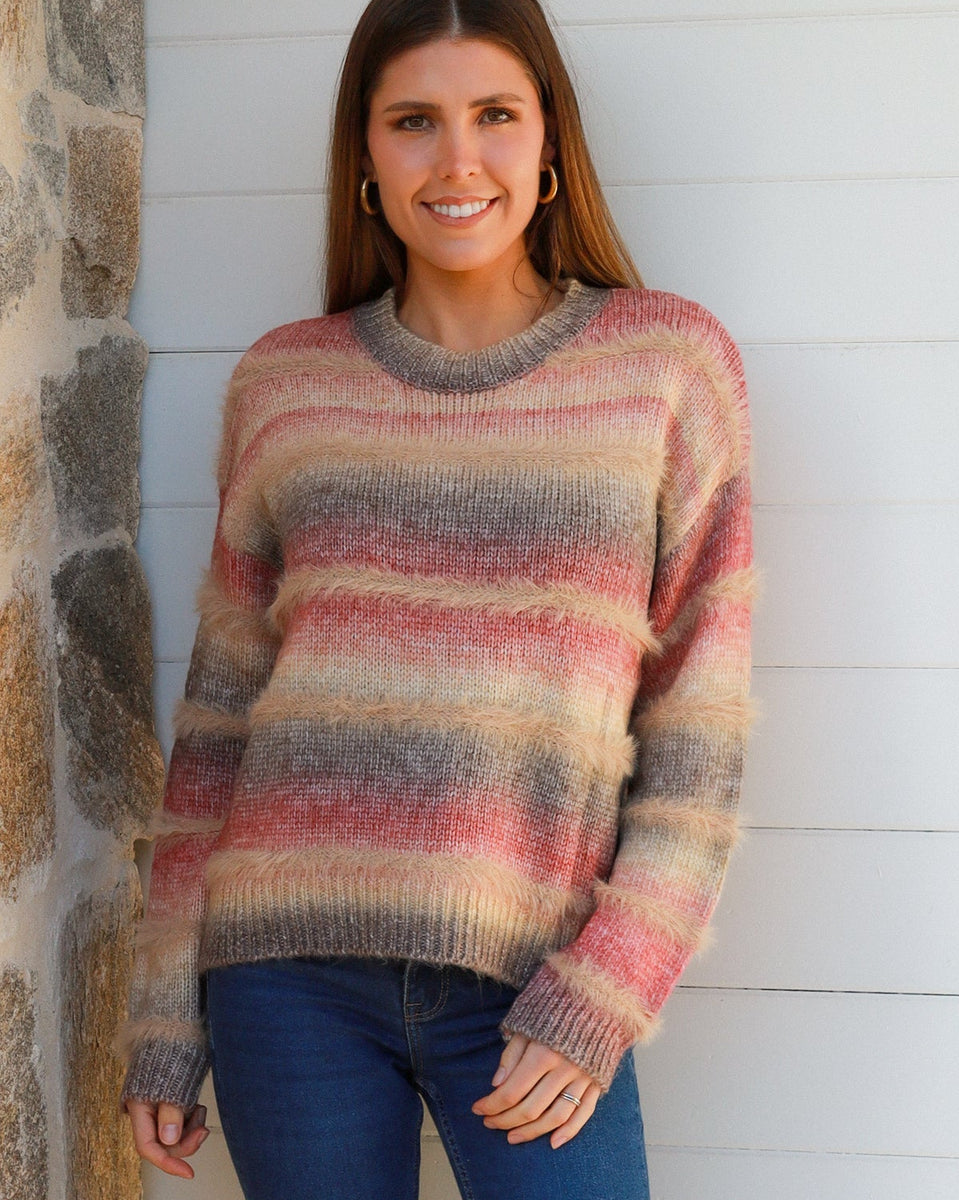 Sunset Stripe Knit