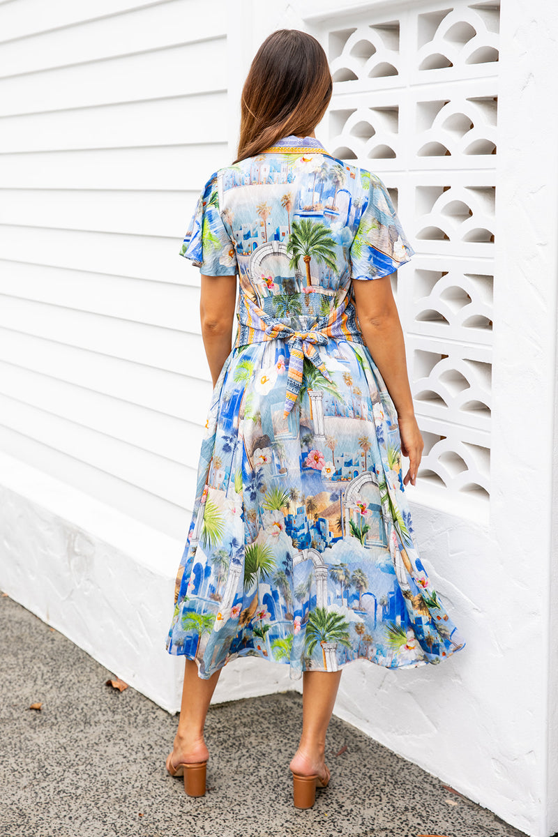 The Aelia Dress - Paros Palms