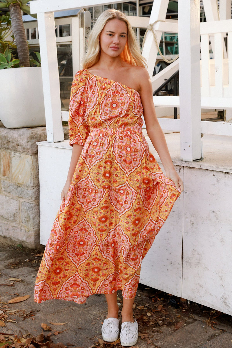 Amber Flag Dress