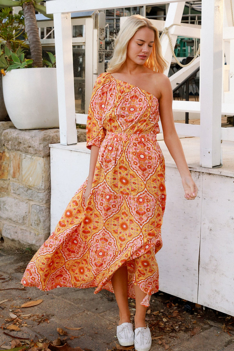 Amber Flag Dress