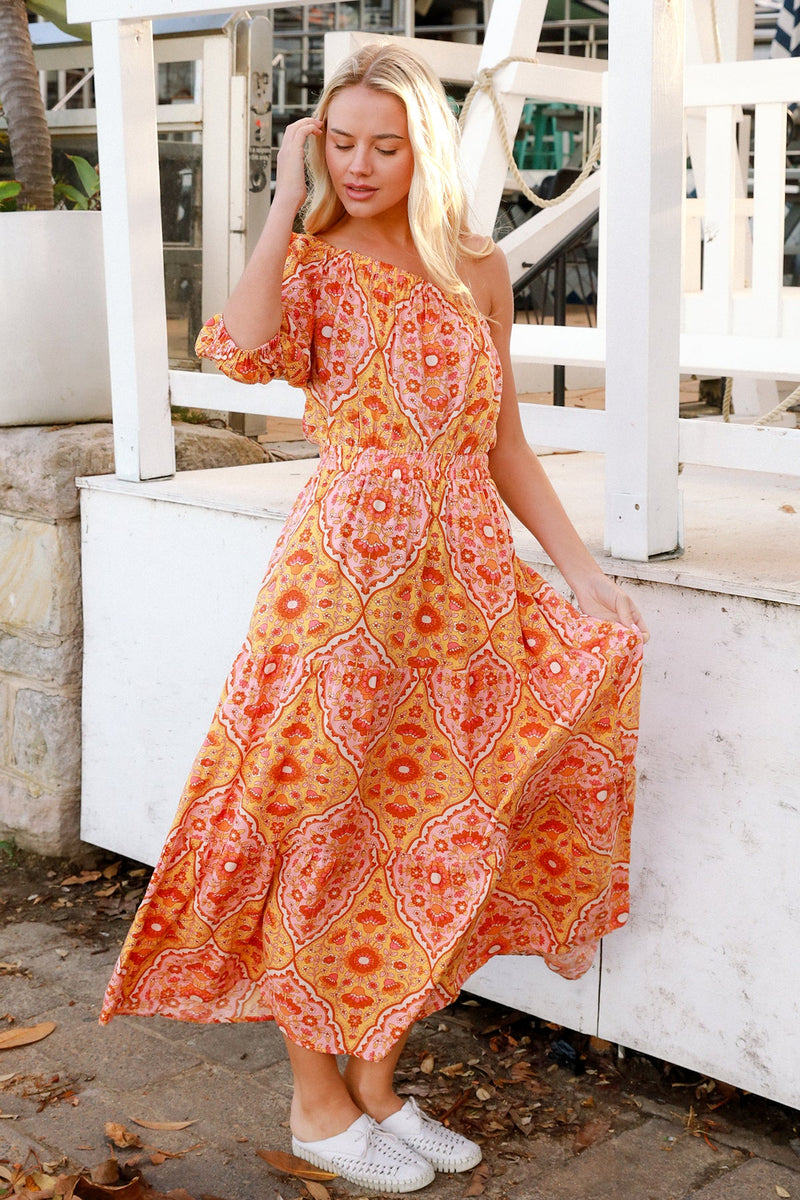 Amber Flag Dress