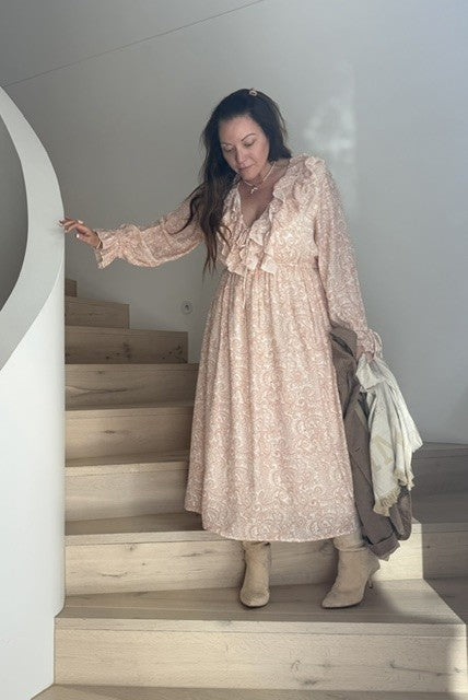 Peach Grace Dress