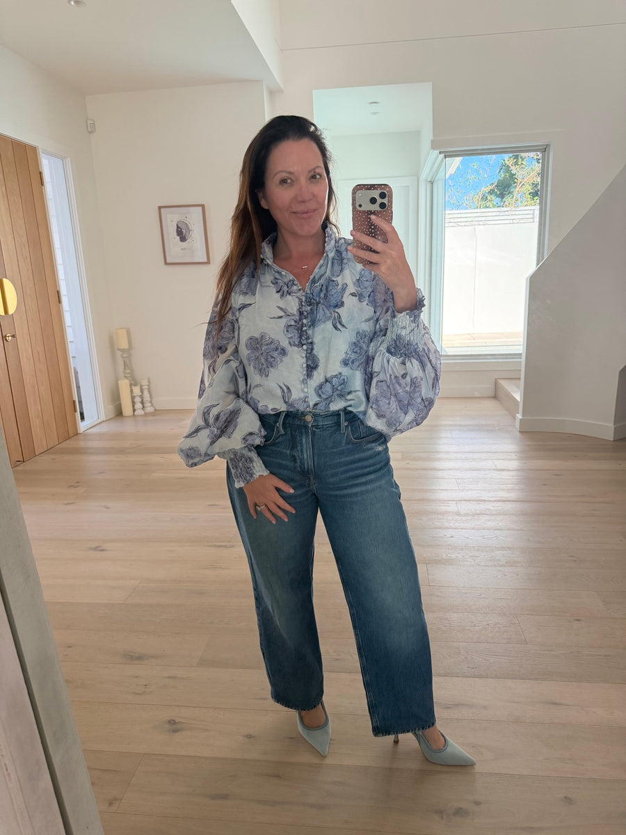 The Something Blue Blouse