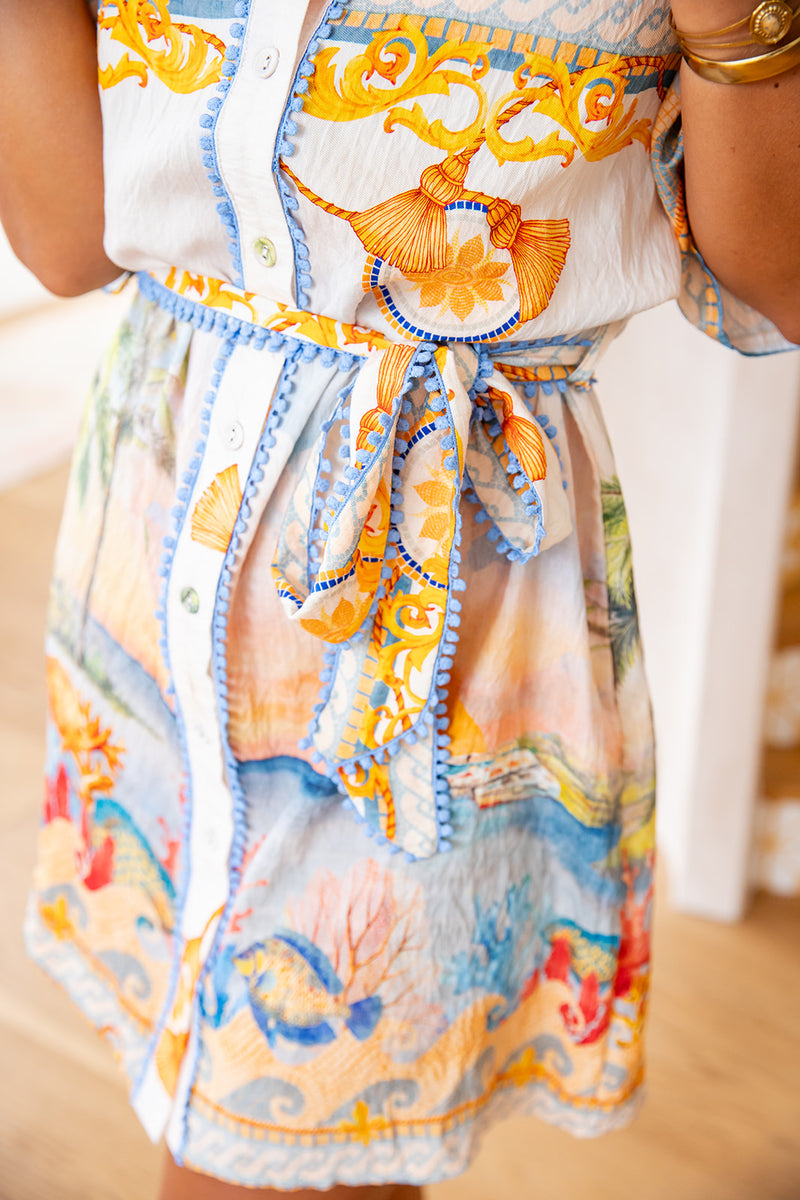 The Luno Dress - Sunset Shoals