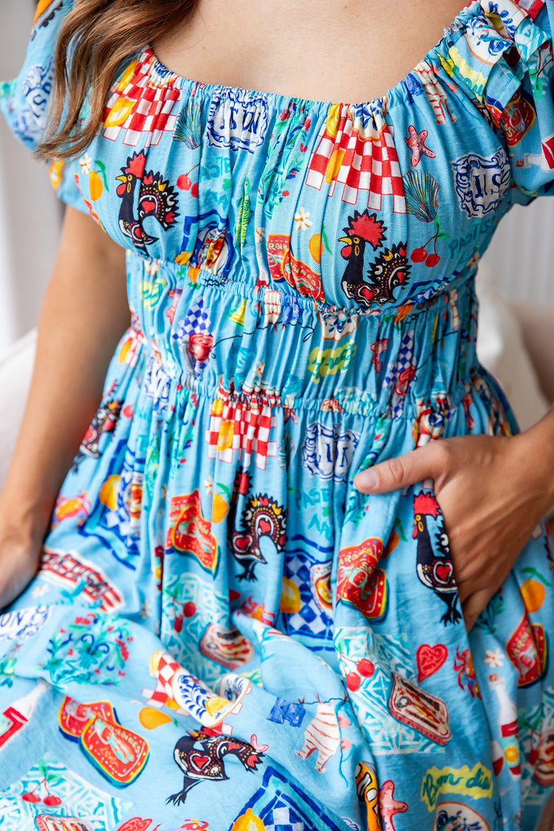 The Lanai Dress - Costa Azul