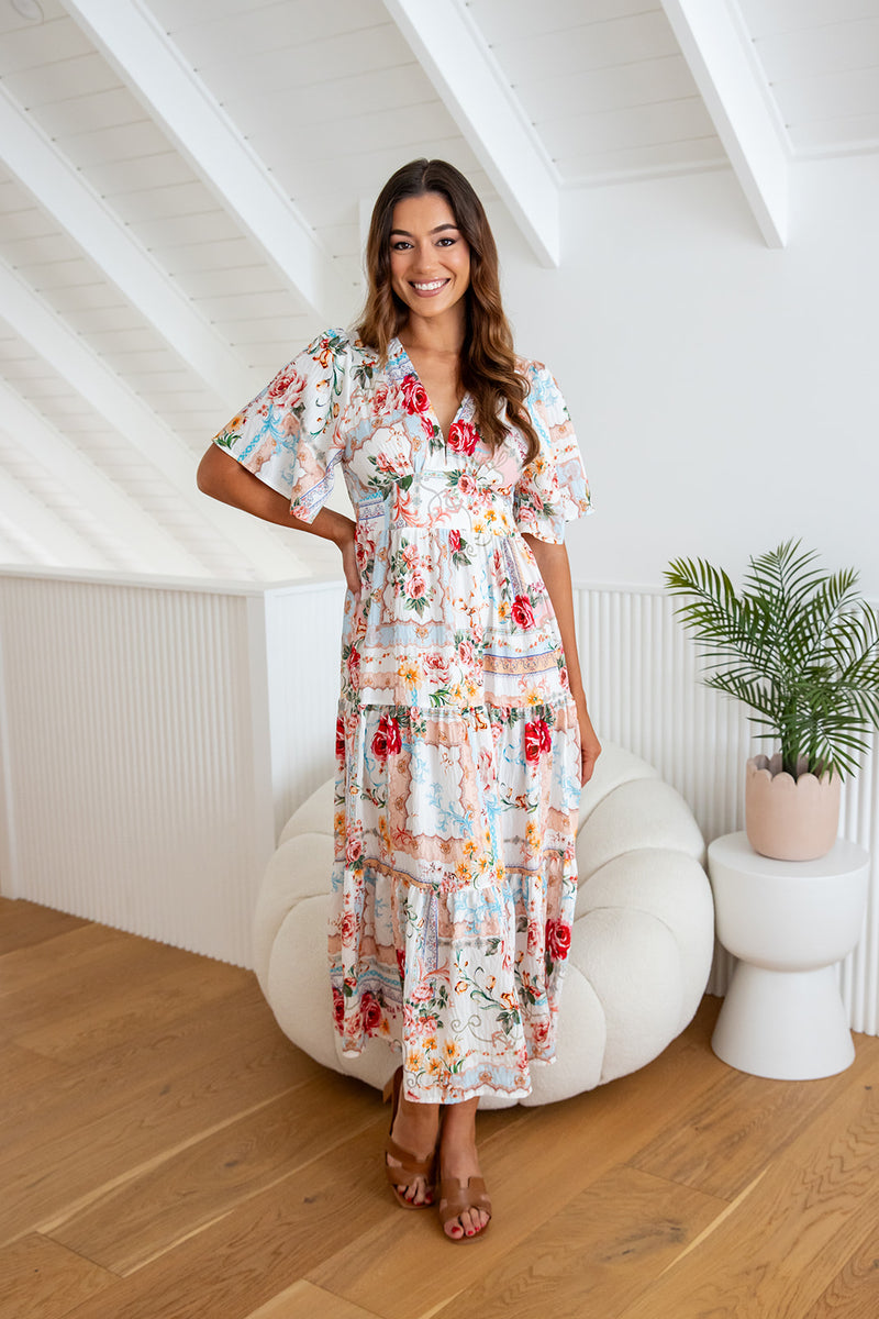 The Marina Dress - White Christmas