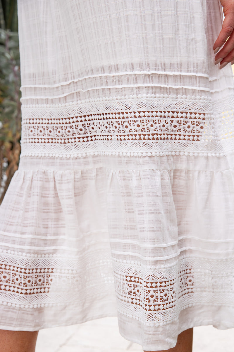The Nellie Dress - White