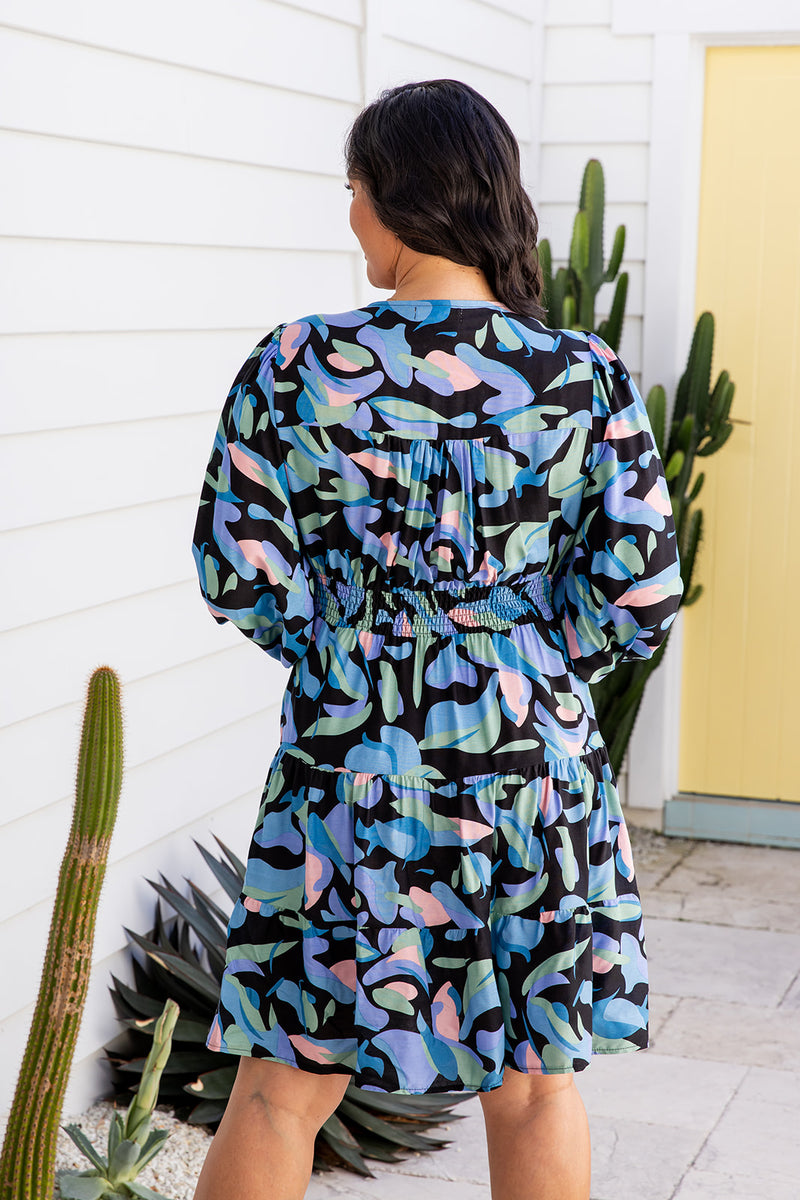 The Finley Dress - Honolulu Blue
