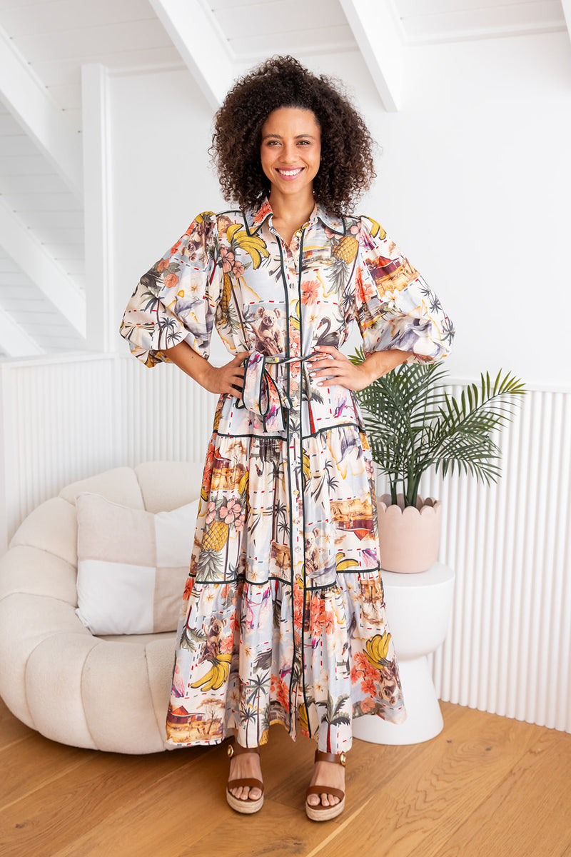 The Luciana Dress - Australiana