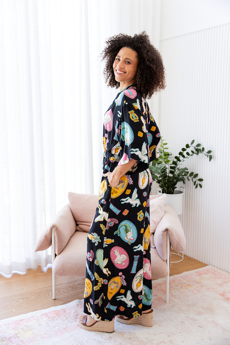 The Lazio Jumpsuit - Mythos Noir