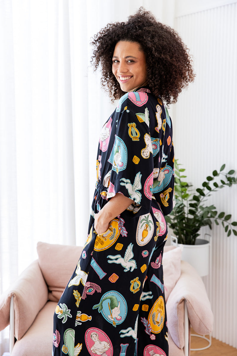 The Lazio Jumpsuit - Mythos Noir