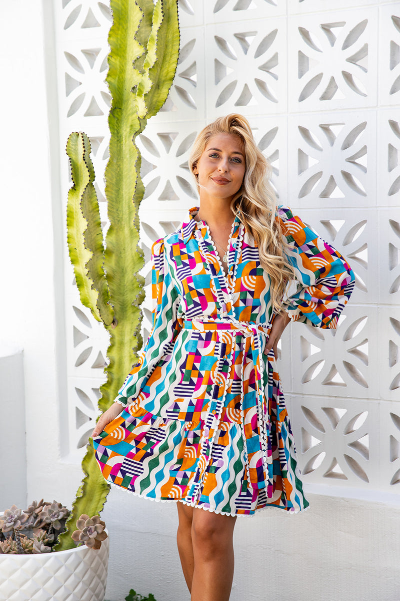 The Luella Dress - Pop Art