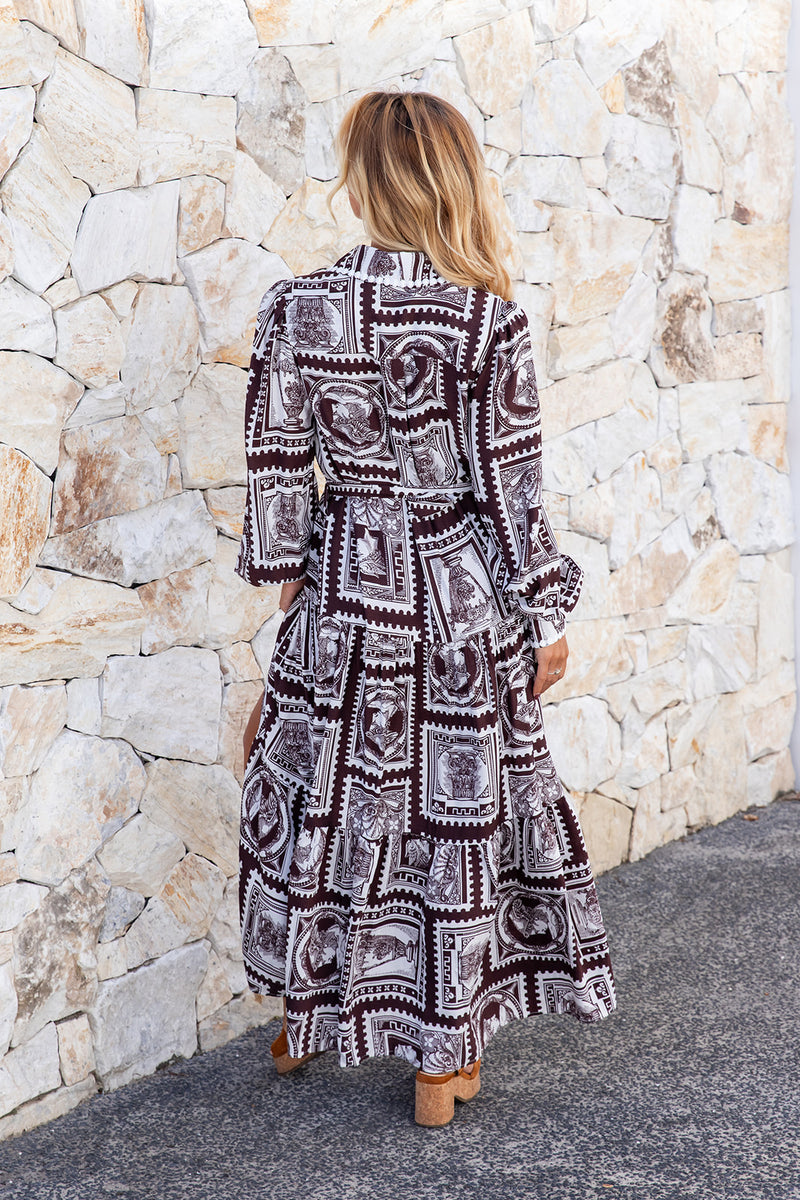 The Aluna Dress - Bronze Athena