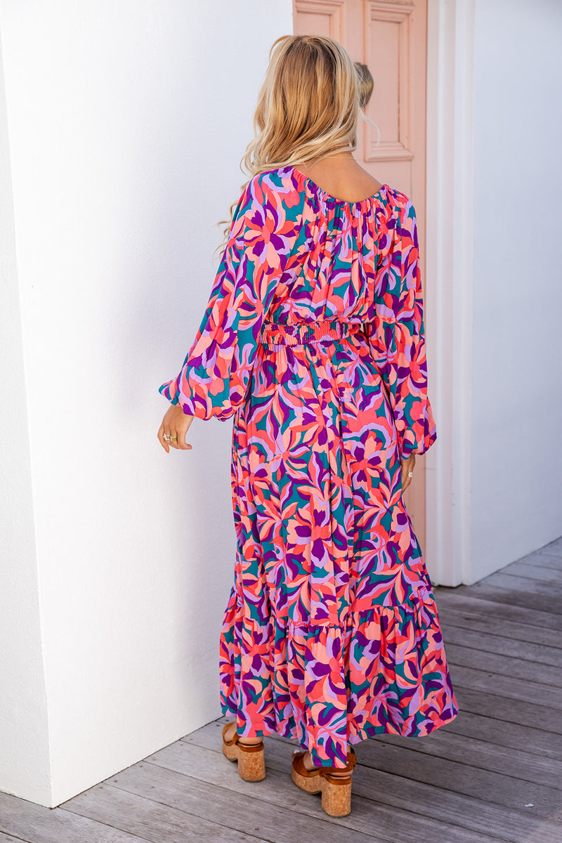 The Tilly Dress - Purple Haze