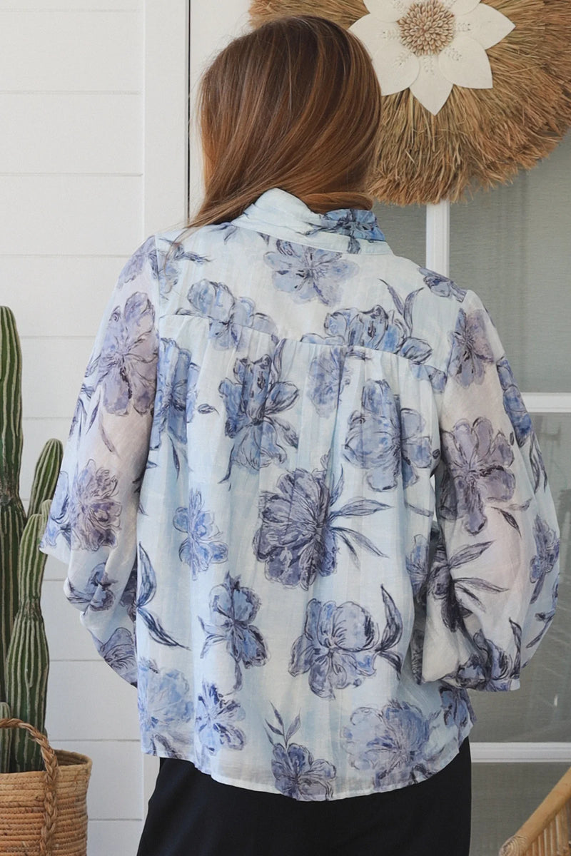 The Something Blue Blouse