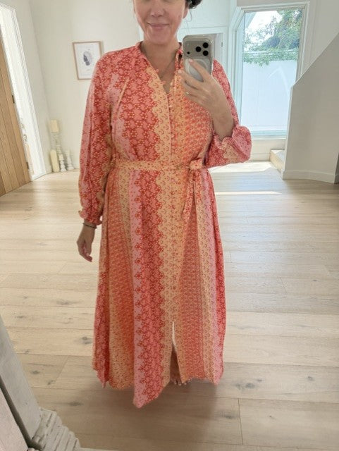 The Bonnie Dress - Pink Lemonade