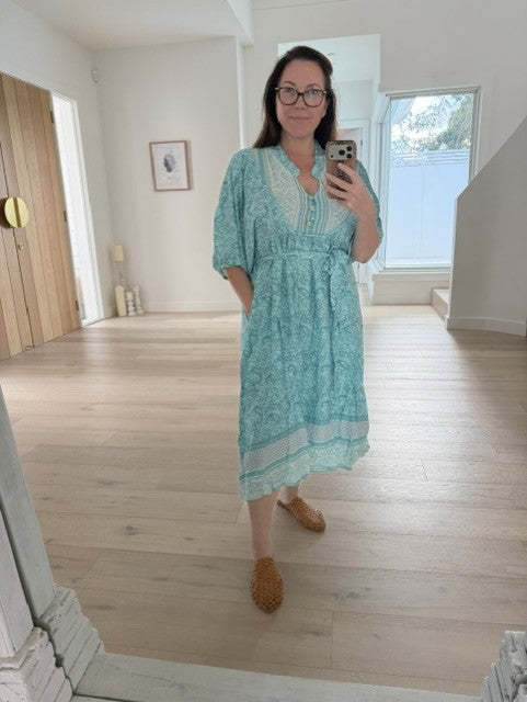 The Alexa Dress - Paisley Sky