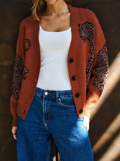 Easy Tiger Cardigan - Sparrow & Finch Boutique