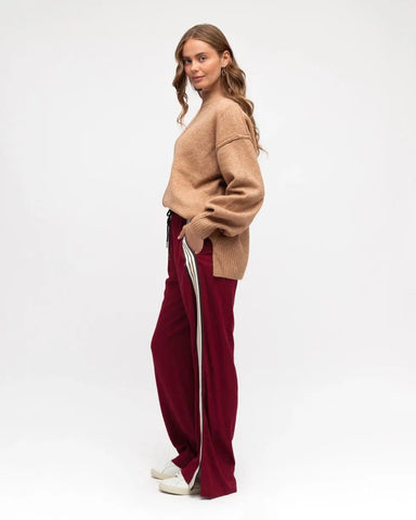 Jagger Side Stripe Pants - Sparrow & Finch Boutique