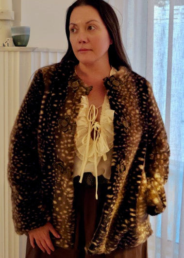 Out of the Woods Faux Fur Coat