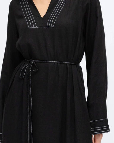 Raven Linen Maxi - Sparrow & Finch Boutique
