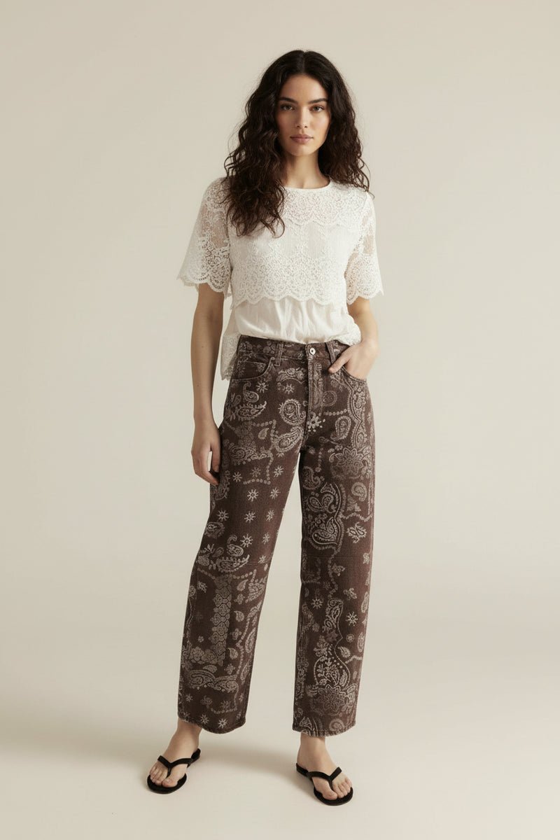 Stevie Barrel Jeans