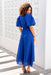 The Addison Dress - Dazzling Blue - Sparrow & Finch Boutique
