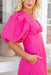 The Addison Dress - Hot Pink - Sparrow & Finch Boutique