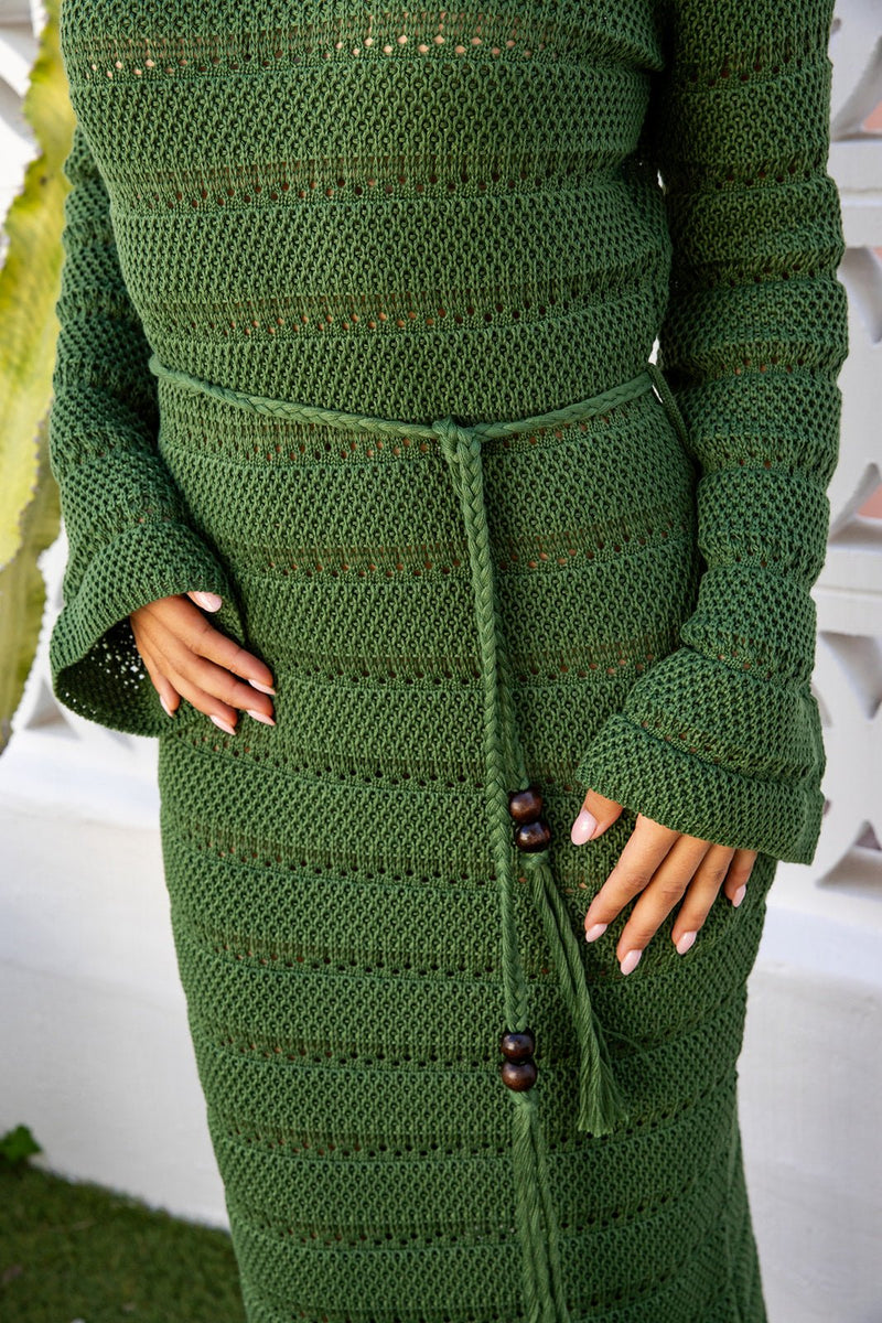 The Alessio Knit - Dark Sage