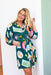 The Alora Dress - Flora Verde - Sparrow & Finch Boutique