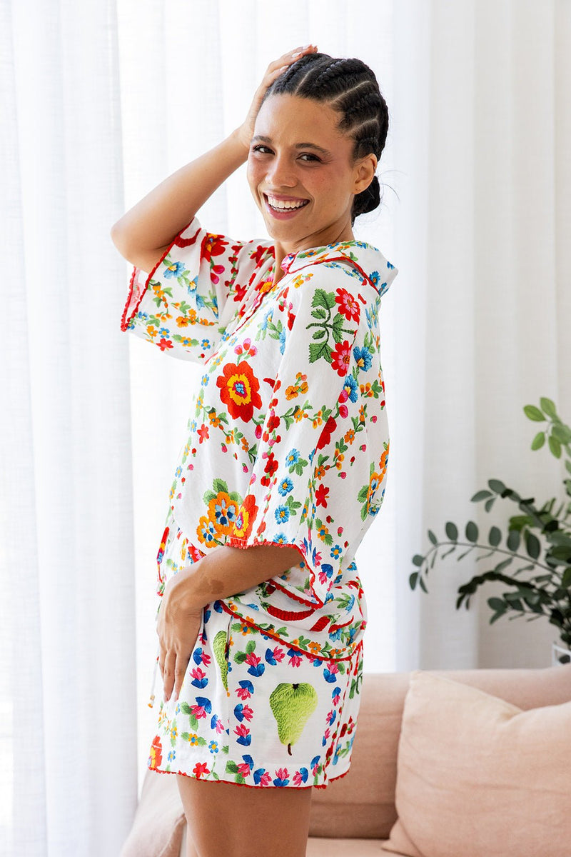 The Amity Shirt - Floral Symphony