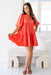 The Andria Dress - Sweet Peach - Sparrow & Finch Boutique