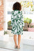 The Anika Dress - Palm Paradise - Sparrow & Finch Boutique