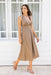The Anisa Dress - Brown - Sparrow & Finch Boutique