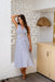 The Anisa Dress - Grey Striped - Sparrow & Finch Boutique