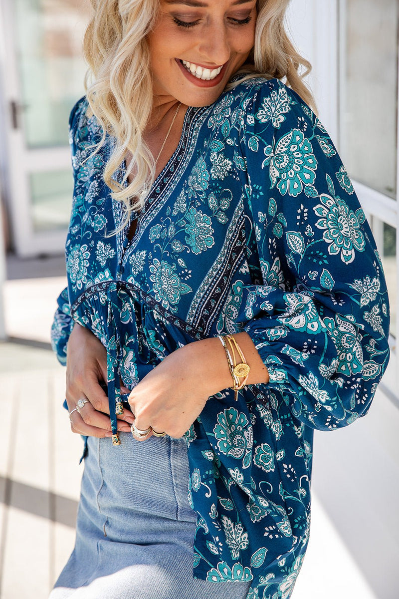The Aquarius Shirt - Dark Teal