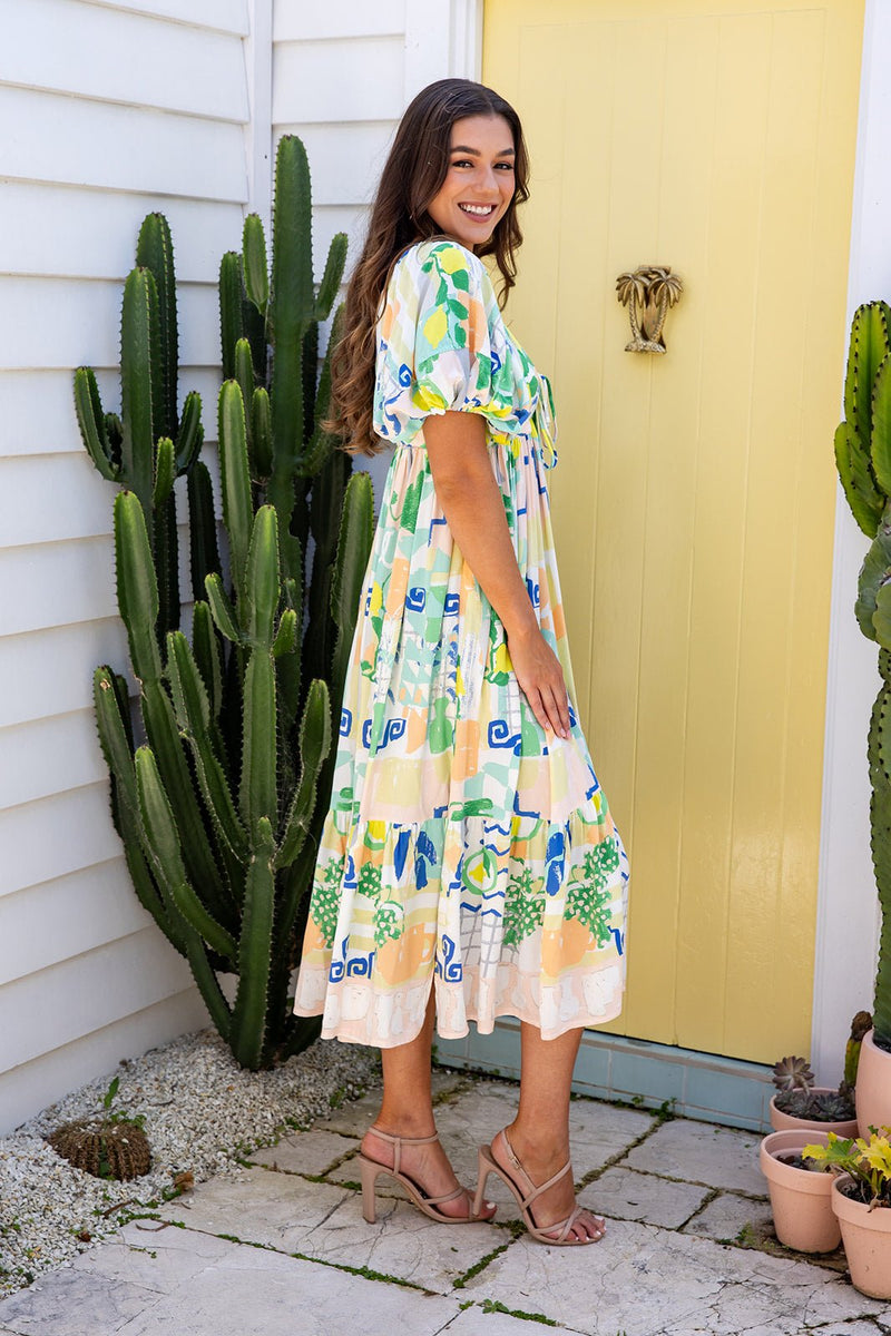 The Arcadia Dress - Amalfi Coast