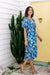The Arcadia Dress - Seaside Blue - Sparrow & Finch Boutique