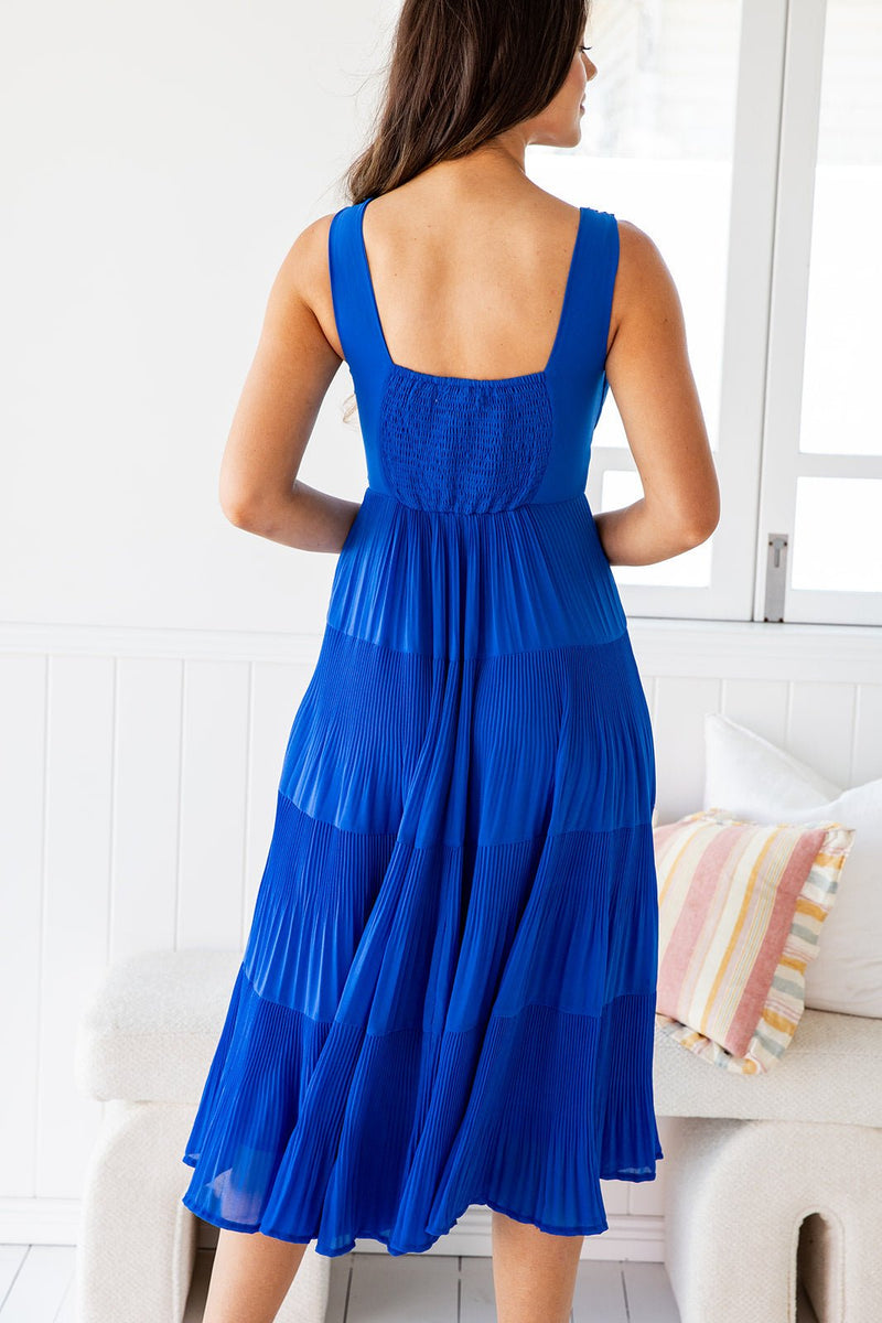 The Arden Dress - Royal Blue