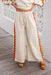The Asha Pants - Barley White - Sparrow & Finch Boutique