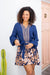 The Asteria Dress - Dark Sapphire - Sparrow & Finch Boutique