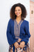 The Asteria Dress - Dark Sapphire - Sparrow & Finch Boutique
