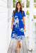 The Aurelia Dress - Blue Horizon - Sparrow & Finch Boutique