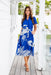 The Aurelia Dress - Blue Horizon - Sparrow & Finch Boutique