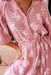 The Aurora Dress - Powder Pink Fern - Sparrow & Finch Boutique