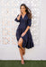 The Avani Dress - Navy - Sparrow & Finch Boutique