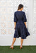 The Avani Dress - Navy - Sparrow & Finch Boutique