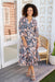 The Avani Dress - Pink Tiger - Sparrow & Finch Boutique