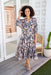 The Avani Dress - Pink Tiger - Sparrow & Finch Boutique