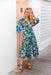 The Avani Dress - Rainforest - Sparrow & Finch Boutique